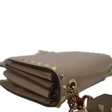 Load image into Gallery viewer, VALENTINO Garavani Rockstud Leather Crossbody Bag Dusty Pink
