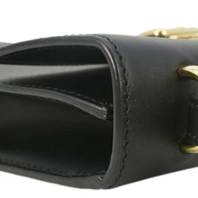 Load image into Gallery viewer, GUCCI Sylvie Small Web Leather Shoulder Bag Black 421882