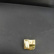 Load image into Gallery viewer, GUCCI Sylvie Small Web Leather Shoulder Bag Black 421882
