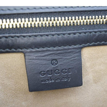 Load image into Gallery viewer, GUCCI Sylvie Small Web Leather Shoulder Bag Black 421882