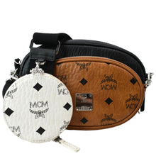 Load image into Gallery viewer, MCM Aren Multifunction Monogram Visetos Crossbody Pouch