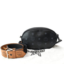 Load image into Gallery viewer, MCM Aren Multifunction Monogram Visetos Crossbody Pouch