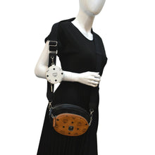 Load image into Gallery viewer, MCM Aren Multifunction Monogram Visetos Crossbody Pouch
