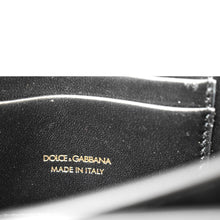 Load image into Gallery viewer, Dolce & Gabbana Logo Patent Leather Crossbody Bag Black - Made In Italy