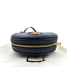 Load image into Gallery viewer, Gucci Ophidia Mini Flora GG Round Web Monogram Backpack - Top