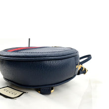 Load image into Gallery viewer, Gucci Ophidia Mini Flora GG Round Web Monogram Backpack - Bottom Right