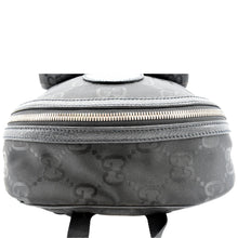 Load image into Gallery viewer, Gucci Off The Grid GG Nylon Backpack Bag in Black - Top