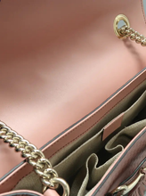 Load image into Gallery viewer, Gucci Emily GG Leather Shoulder Bag Pink