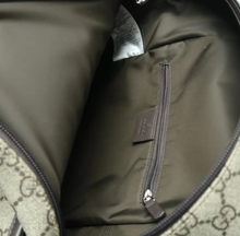 Load image into Gallery viewer, Gucci  GG Supreme Monogram Margaux Calfskin Childrens Day Backpack Beige Ebony