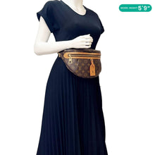 Load image into Gallery viewer, LOUIS VUITTON High Rise Monogram Canvas Bumbag Brown
