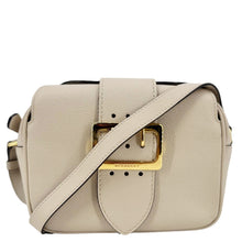 Load image into Gallery viewer, BURBERRY Buckle Small Leather Crossbody Bag Limestone
