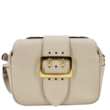 Load image into Gallery viewer, BURBERRY Buckle Small Leather Crossbody Bag Limestone