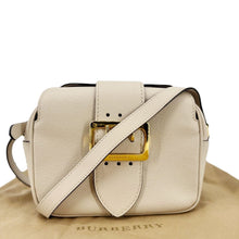 Load image into Gallery viewer, BURBERRY Buckle Small Leather Crossbody Bag Limestone