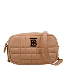 Load image into Gallery viewer, Preloved BURBERRY Lola Camera Mini Quilted Lambskin Shoulder Bag