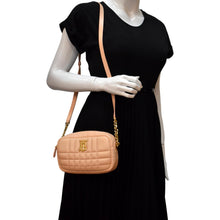 Load image into Gallery viewer, Preloved BURBERRY Lola Camera Mini Quilted Lambskin Shoulder Bag - Good Condition