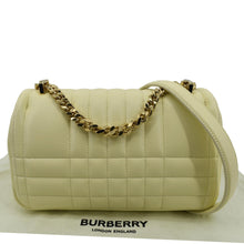 Load image into Gallery viewer, Preloved BURBERRY Lola Medium Quilted  Leather Shoulder Bag Good Quality - Backside