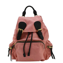 Load image into Gallery viewer, Preloved BURBERRY Technical Rucksack Nylon Leather Backpack Bag
