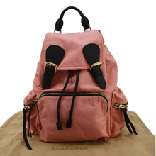 Load image into Gallery viewer, Preloved BURBERRY Technical Rucksack Nylon Leather Backpack Bag - Front