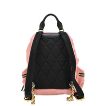 Load image into Gallery viewer, Preloved BURBERRY Technical Rucksack Nylon Leather Backpack Bag - back