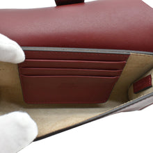 Load image into Gallery viewer, CHLOE Mini Faye Suede Calfskin Leather Shoulder Bag Red
