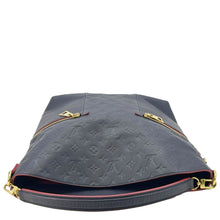 Load image into Gallery viewer, LOUIS VUITTON Melie Monogram Empreinte Leather Hobo Shoulder Bag Navy Blue