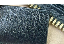 Load image into Gallery viewer, GUCCI Ophidia Mini GG Round Web Leather Crossbody Bag Black 550618