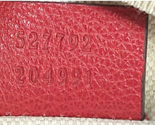 Load image into Gallery viewer, GUCCI Print Small Leather Belt Bag Red 527792