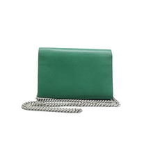Load image into Gallery viewer, Gucci Mini Dionysus Dollar Calfskin Crystal Super Shoulder Bag Green