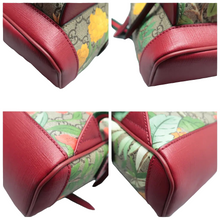 Load image into Gallery viewer, Gucci Tian Web Small Day GG Supreme Monogram Backpack Beige Multicolor