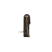 Load image into Gallery viewer, Louis Vuitton Felicie Dameir Ebene Shoulder Bag Brown