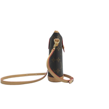 Load image into Gallery viewer, Louis Vuitton Fold Me Pouch Monogram Shoulder Bag Brown