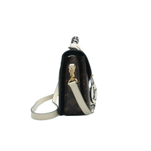 Load image into Gallery viewer, Louis Vuitton Pochette Metis Monogram Braided Shoulder Bag Creme Beige