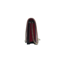 Load image into Gallery viewer, Gucci Chain Wallet Guccissima Signature Bowy Shoulder Bag Blue