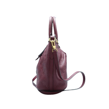 Load image into Gallery viewer, Louis Vuitton Mazarine PM Empreinte Shoulder Bag Raisin
