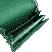 Load image into Gallery viewer, Gucci Mini Dionysus Dollar Calfskin Crystal Super Shoulder Bag Green