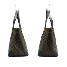 Load image into Gallery viewer, Louis Vuitton Hampstead Damier Ebene Canvas Shoulder Bag Brown