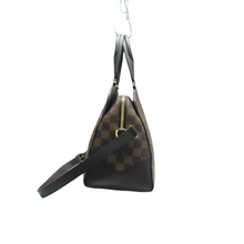 Load image into Gallery viewer, Louis Vuitton Kensington Damier Ebene Satchel Bag Brown