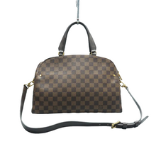 Load image into Gallery viewer, Louis Vuitton Kensington Damier Ebene Satchel Bag Brown