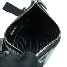 Load image into Gallery viewer, Prada Leather Soulder bag Silver