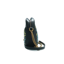 Load image into Gallery viewer, Gucci GG Marmont Calfskin Matelasse GucciGhost Medium Chain Shoulder Bag Black