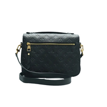 Load image into Gallery viewer, Louis Vuitton Metis Monogram Leather Satchel Bag Black