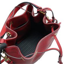 Load image into Gallery viewer, Prada Saffiano Cuir Bucket Bag Red