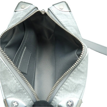 Load image into Gallery viewer, Louis Vuitton Soft Trunk Mini Damier Glitter Shoulder Bag Silver