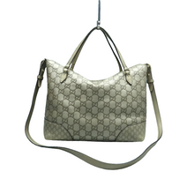 Load image into Gallery viewer, Gucci Bree Leather Satchel Bag Green