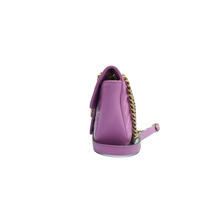 Load image into Gallery viewer, Gucci GG Marmont Leather Shoulder Bag Purple