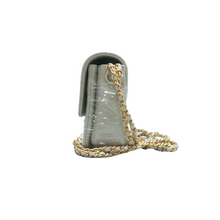 Load image into Gallery viewer, Chanel CC Flap Dual Lambskin Quilted Small Trendy Shoulder Bag Light Grey