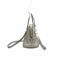 Load image into Gallery viewer, Gucci Dome Calfskin Mini Satchel Bag Silver