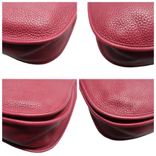 Load image into Gallery viewer, Hermes Evelyne Leather Shoulder bag Red