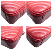 Load image into Gallery viewer, Prada Diagramme Soft Calfskin Camera Shoulder Bag Red