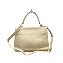 Load image into Gallery viewer, Louis Vuitton Lockme Leather Satchel Bag Beige